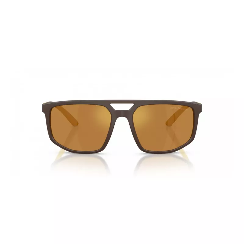 EMPORIO ARMANI EA4248U62586H gafas de sol hombre negro mate gris espejo plata 58mm