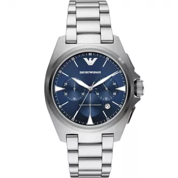 Emporio Armani Luigi reloj de cuarzo hombre AR11411 41mm esfera negra correa de piel