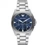 Emporio Armani Luigi reloj de cuarzo hombre AR11411 41mm esfera negra correa de piel