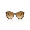 EMPORIO ARMANI Gafas de sol cat-eye para mujer EA4214U60593B Montura marrón transparente Lentes marrones degradadas 54/18/140 mm