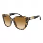EMPORIO ARMANI Gafas de sol cat-eye para mujer EA4214U60593B Montura marrón transparente Lentes marrones degradadas 54/18/140 mm