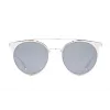 EMPORIO ARMANI Gafas de sol de mujer EA2068-30156G oro metal gris degradado pilot/aviator 52mm