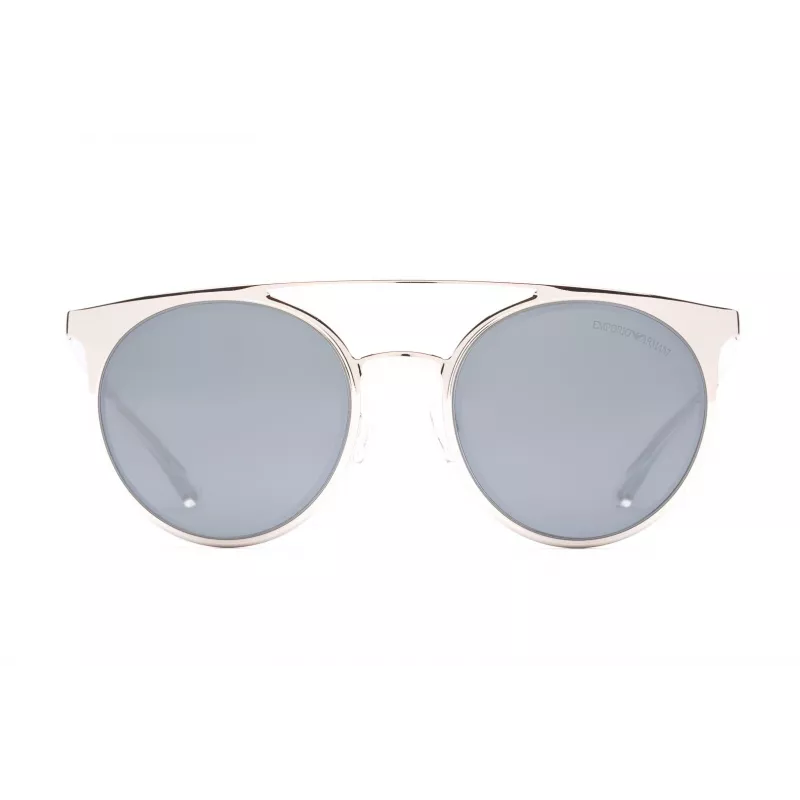 EMPORIO ARMANI Gafas de sol de mujer EA2068-30156G oro metal gris degradado pilot/aviator 52mm