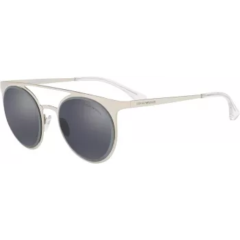 EMPORIO ARMANI Gafas de sol de mujer EA2068-30156G oro metal gris degradado pilot/aviator 52mm