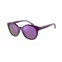 EMPORIO ARMANI Mujer Gafas de sol EA4185-51154V Montura gris transparente Lentes grises degradadas 47/18/125 mm