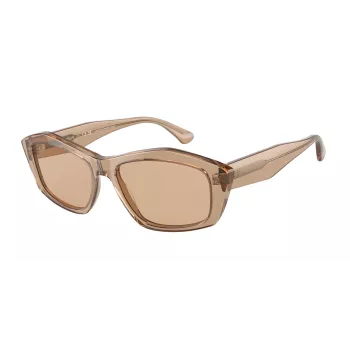 EMPORIO ARMANI Gafas de sol de mujer EA4187-506973 Havana Brown Gradient 55mm