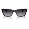EMPORIO ARMANI Gafas de sol mujer EA4238F50178G - montura de acetato negra, lentes grises degradadas 54mm