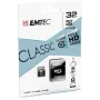 Emtec ECMSDM32GHC10CG 32GB Tarjeta de memoria MicroSDHC Class 10 UHS-I con adaptador SD