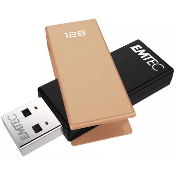 Emtec USB 2.0 C350 128GB Brick Naranja Memoria flash USB