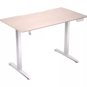ENDORFY Atlas S Escritorio eléctrico de altura ajustable madera clara 120x60 cm