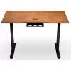 ENDORFY Atlas S escritorio de altura ajustable eléctrico nogal/negro 120x60 cm