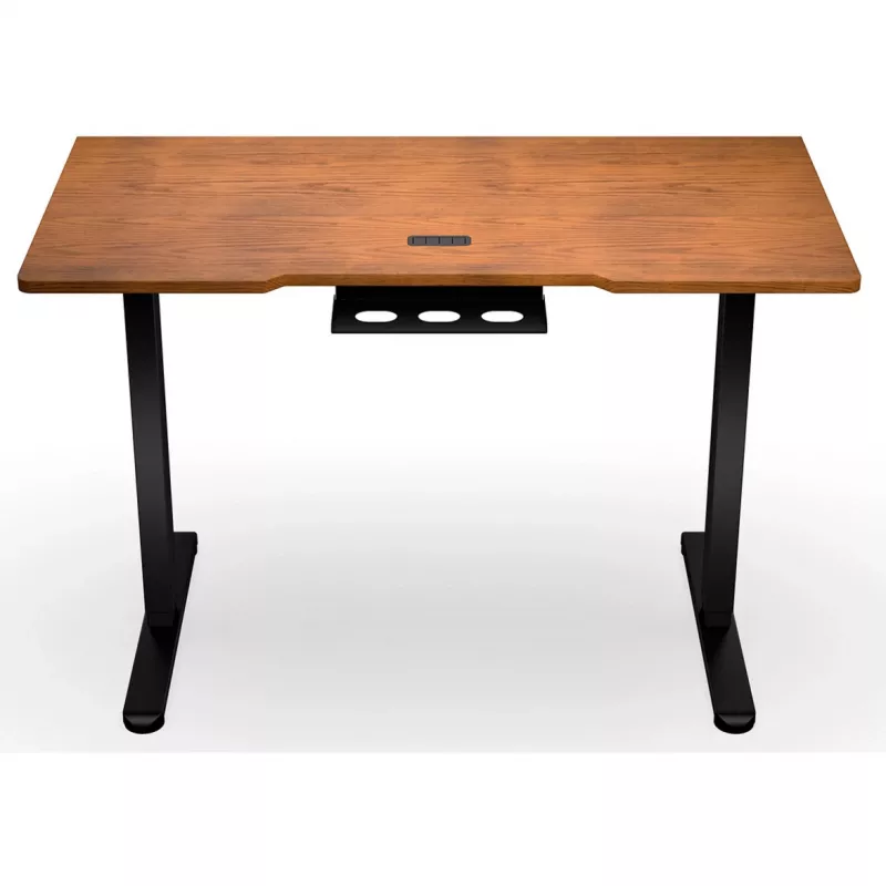 ENDORFY Atlas S escritorio de altura ajustable eléctrico nogal/negro 120x60 cm