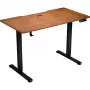 ENDORFY Atlas S escritorio de altura ajustable eléctrico nogal/negro 120x60 cm