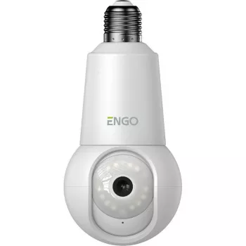 Cámara inteligente Wi-Fi ENGO Controls ECAM-E27 para casquillo E27, 4MP