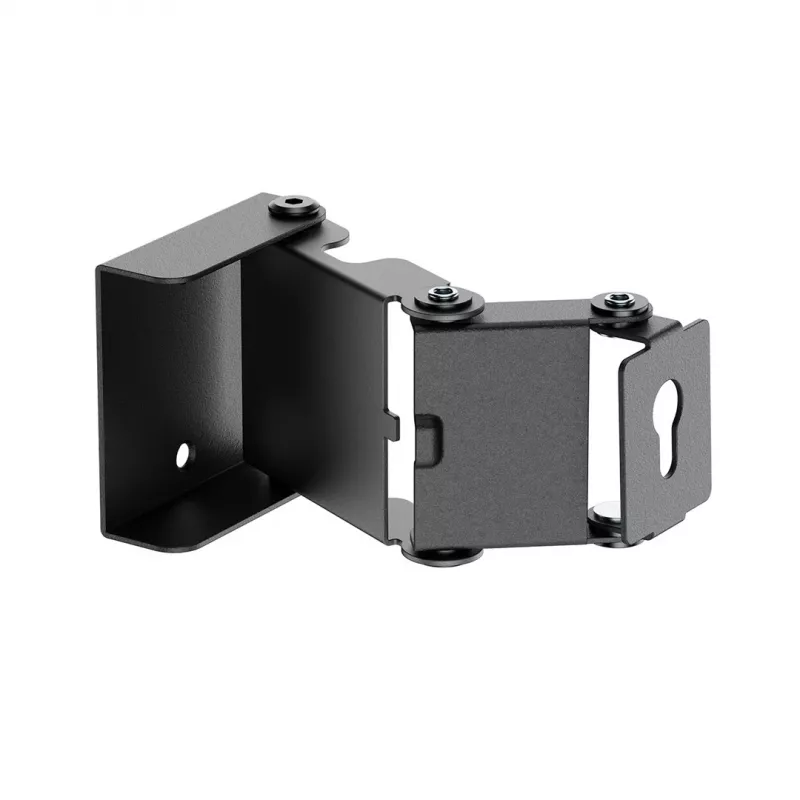 EOF Maclean MC-177 Soporte de pared para barra de sonido, acero, negro, inclinación +8° a -8°, máx. 10 kg