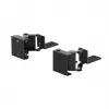 EOF Maclean MC-177 Soporte de pared para barra de sonido, acero, negro, inclinación +8° a -8°, máx. 10 kg
