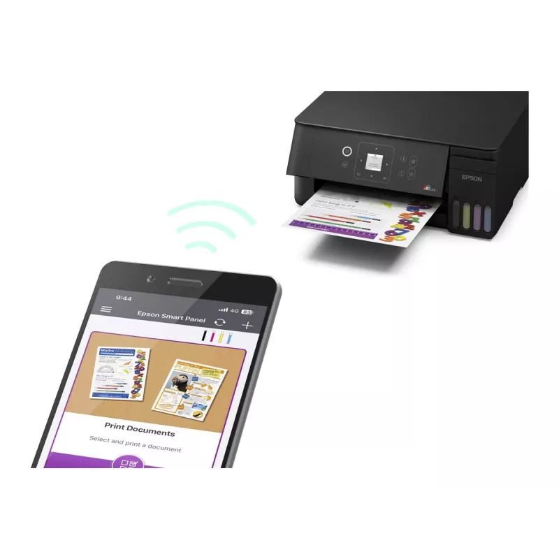 Epson EcoTank ET-2925 Impresora multifunción de inyección de tinta a color - A4/Legal - Imprimir, escanear, copiar - Wi-Fi