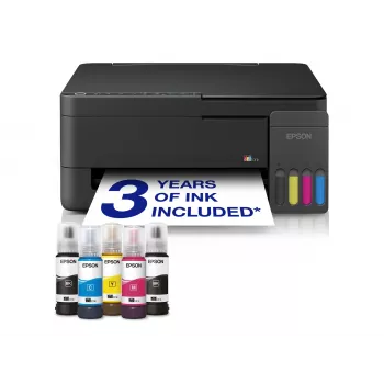 Epson EcoTank L3350 Impresora Multifunción de Inyección de Tinta Color A4 Wi-Fi Negro