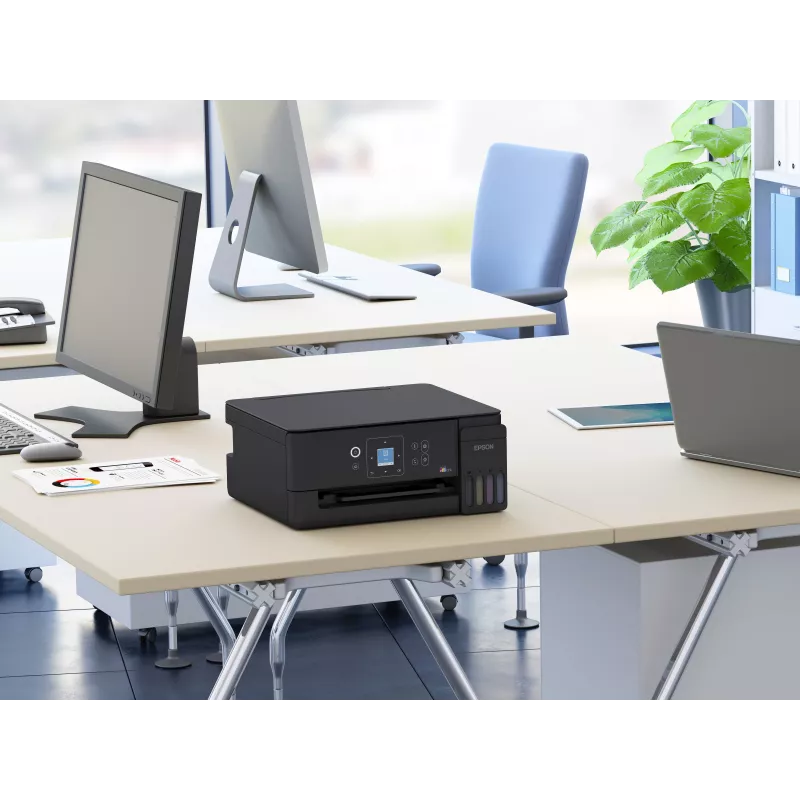 Epson EcoTank L3362 Impresora multifunción de inyección de tinta a color (A4, Wi-Fi, negra)