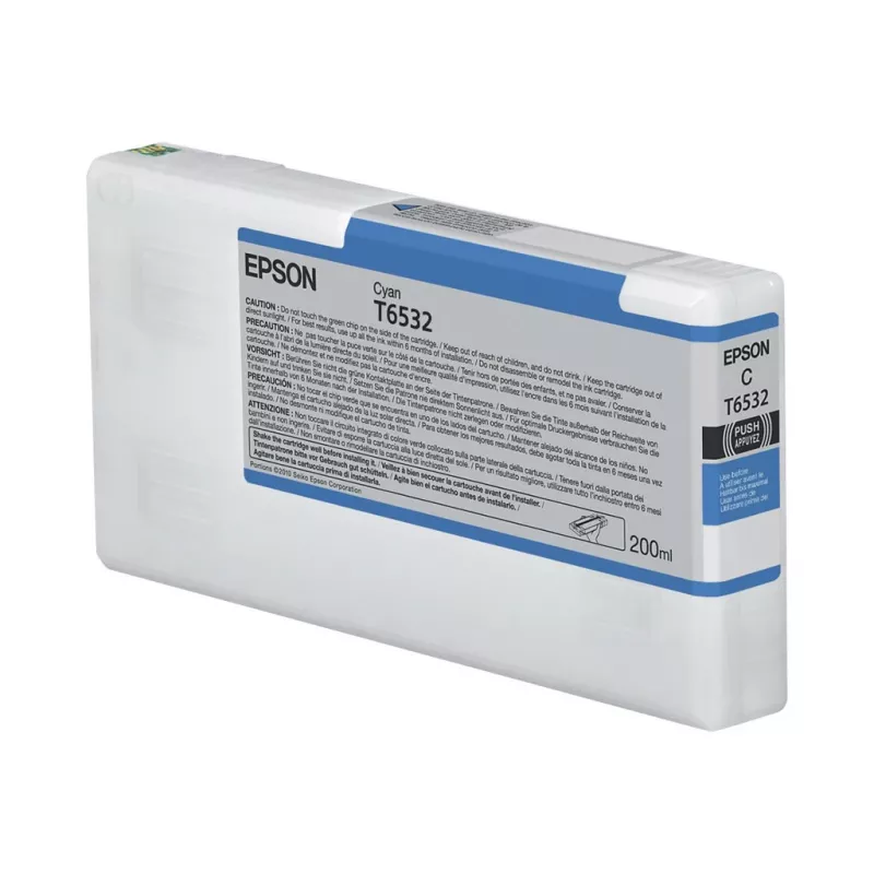 EPSON T6532 Cartucho de Tinta, Cian
