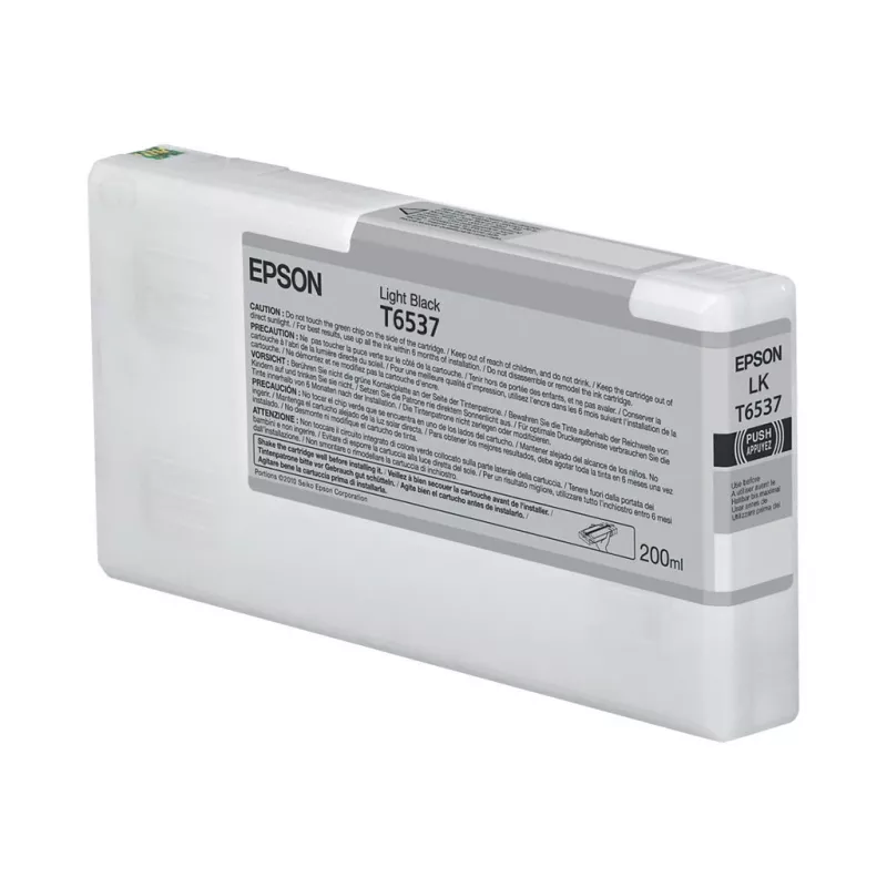Epson T653700 cartucho de tinta UltraChrome HDR photo black (200 ml, pack de 1)