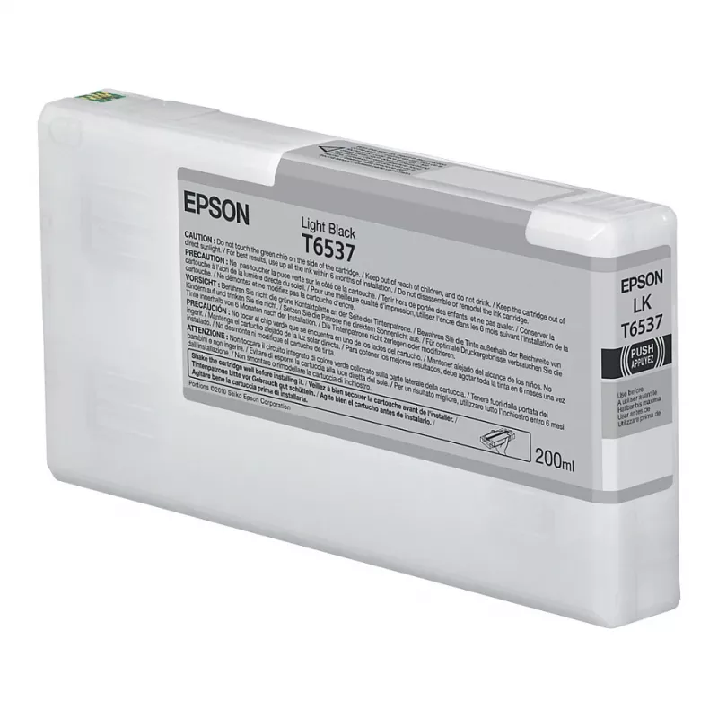 Epson T653700 cartucho de tinta UltraChrome HDR photo black (200 ml, pack de 1)