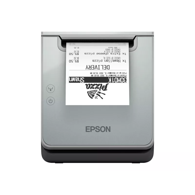 Epson TM-L100 (103A0) Impresora de etiquetas térmica directa - USB, Ethernet, Serie, linerless, PS, UK