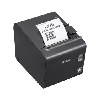 Epson TM-L90LF (688) Impresora POS térmica directa - USB Ethernet, sin papel, gris oscuro
