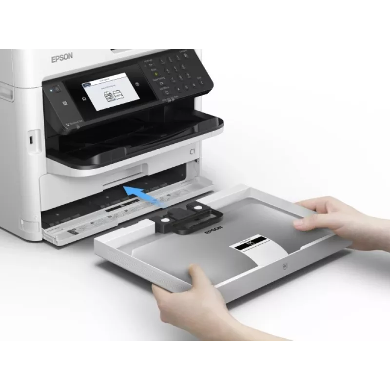 Epson WorkForce Pro WF-M5799DWF impresora de tinta blanco y negro multifunción A4, contador de 20K a 60K (usada)