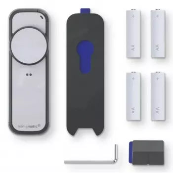 eQ-3 AG Homematic IP Accionamiento de cerradura Pro Antracita-Plata