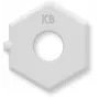 eQ-3 Homematic IP Adaptador de pomo BKS HmIP-ADA-DL-KB