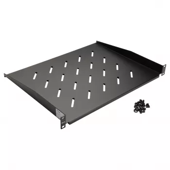 Equip Estante fijo para rack de 19 pulgadas 1U 350 mm negro para racks de servidores
