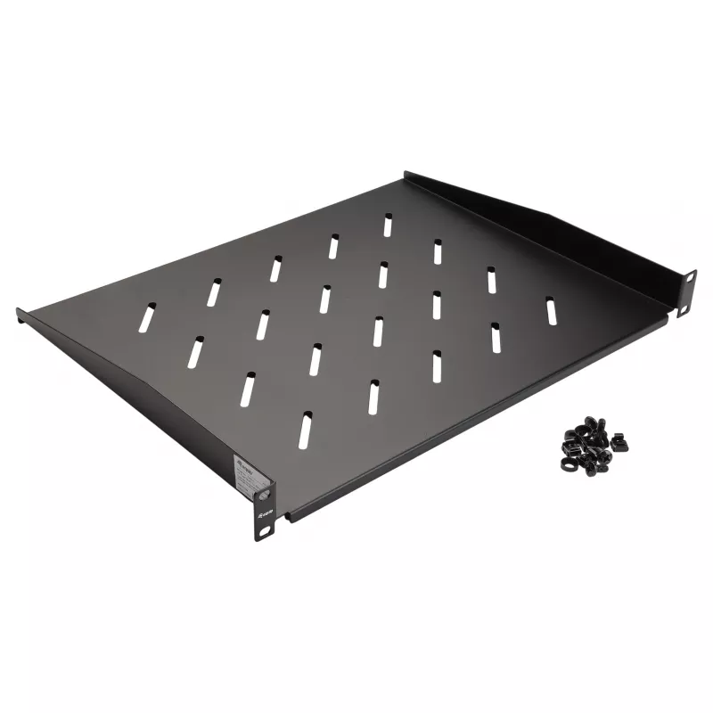 Equip Estante fijo para rack de 19 pulgadas 1U 350 mm negro para racks de servidores