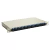Equip Caja de empalme de fibra óptica 24 puertos, SC dúplex, OS2, 1U, equipada, Gris