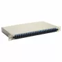 Equip Caja de empalme de fibra óptica 24 puertos, SC dúplex, OS2, 1U, equipada, Gris