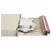 Caja de empalme de fibra óptica Equip 24 puertos SC Duplex OM4 1U rackmount, equipada, gris