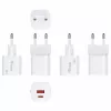 Equip 245526 Cargador de pared 2 puertos USB-C PD3.0 / USB-A GaN 20W, Blanco