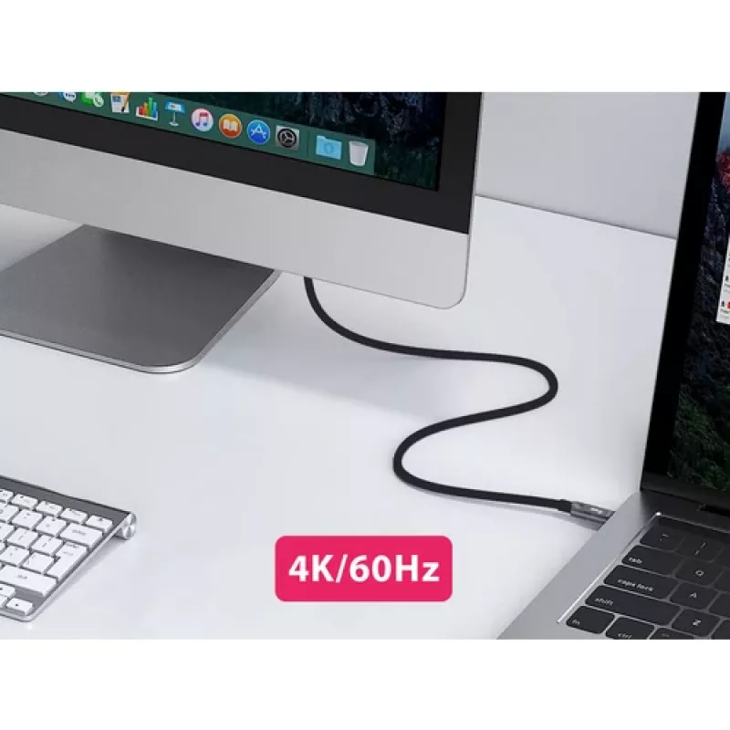 EQUIP 578203 cable óptico activo USB-C a USB-C 7,5 m 4K@60Hz 10Gbit/s PD 60 W negro
