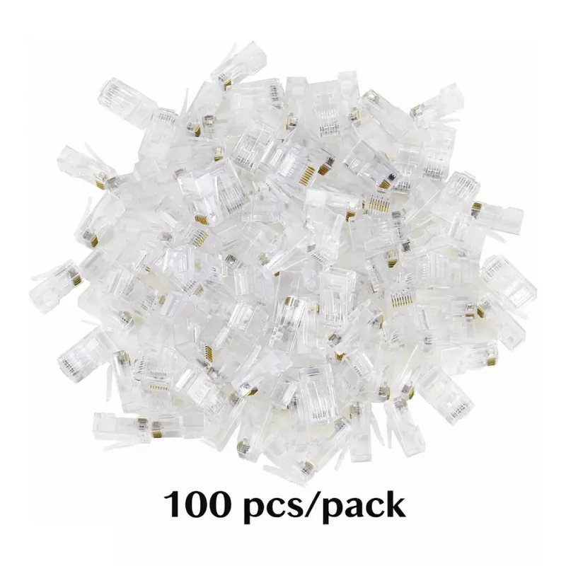 Equip Conector de campo Cat.6A RJ45 blindado sin herramienta (pack de 100)