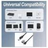 Equip Adaptador Ethernet Gigabit USB-C / USB-A a RJ45 - Negro