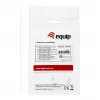 Equip Adaptador Keystone USB 3.2 Gen 2 USB-C a USB-C hembra a hembra, Blanco