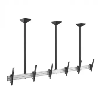 Equip Pro soporte de techo para triple monitor para pantallas de 45-50