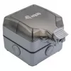 EQUIP Caja de superficie 1 puerto Keystone no apantallada para exterior gris IP44