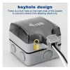 EQUIP Caja de superficie 1 puerto Keystone no apantallada para exterior gris IP44