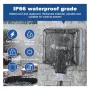 EQUIP Caja de superficie 1 puerto Keystone no apantallada para exterior gris IP44