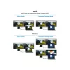 EQUIP Adaptador USB-C 4 en 1 con doble HDMI, 100W PD, 4K MST, Aluminio