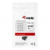 Equip Acoplador Keystone USB-C, USB 3.2 Gen 2, USB-C hembra a hembra, negro