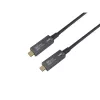 EQUIP cable óptico activo USB-C a C 7,5 m 8K 60 Hz PD 60 W 10 Gbit/s negro