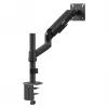 Soporte de monitor con pistón de gas Ergo Office ER-691 B para pantallas de 17-32 pulgadas, 1-10 kg, Negro mate, VESA 75/100