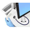 Ergotron carro de estación de trabajo médica móvil para pantalla LCD / equipos de PC - alimentado por batería LiFe, UE - médico - plástico, aluminio, acero galvanizado - gris, blanco, aluminio pulido - tamaño de pantalla: hasta 22 pulgadas